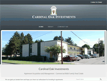 Tablet Screenshot of cardinaloak.com